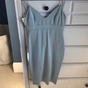 LuLus mint green bodycon dress